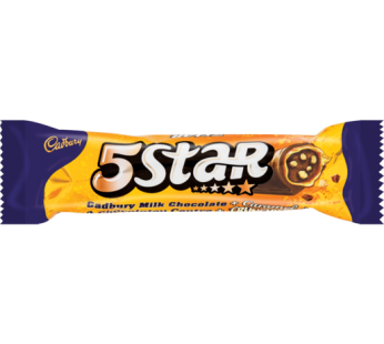 CADBURY CHOCOLATE – 5 STAR 32×48.5gr