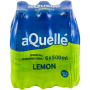 AQUELLE FLAVOURED WATER- SPARKLING LEMON 6x500ml