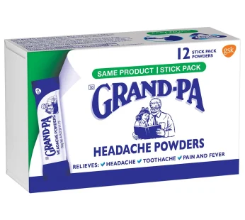 GRAND-PA HEADACHE POWDER STICKS 12×12’s