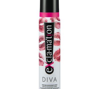COTY DEODORANT EXCLAMATION- DIVA 6x90ml