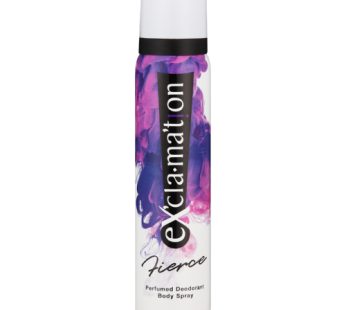 COTY DEODORANT EXCLAMATION- FIERCE 6x90ml
