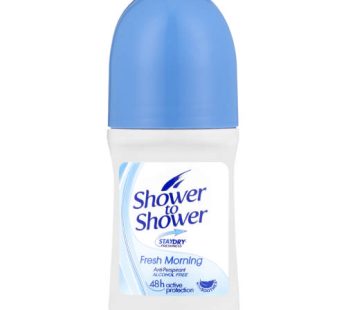 SHOWER TO SHOWER ROLL-ON – FRESH MORNING 6x50ml