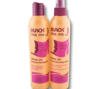 BLACK LIKE ME TWIN PACK (SPRAY+GEL) 2×250 Milliliters