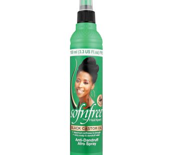 SOF ‘n FREE BLACK CASTOR OIL AFRO SPRAY 6x350ml