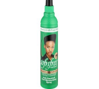 SOF ‘n FREE BLACK CASTOR OIL CURL MOIST.SPRAY 6x350ml