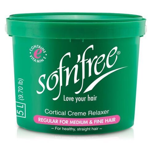SOF 'n FREE SALON RELAXER - REGULAR 5 Liters