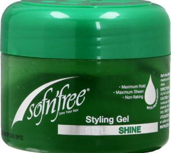 SOF ‘n FREE STYLING GEL JAR – MAXIMUM HOLD 6x250ml