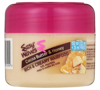 EASY WAVES HAIR FOOD WITH COCOA BUTTER & ORANGE 6x150ml