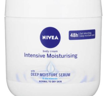 NIVEA BODY CREAM JAR INTENSIVE MOISTURIZING 6x400ml