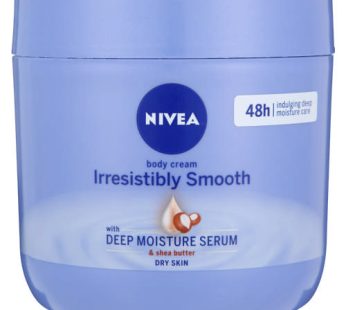 NIVEA BODY CREAM JAR IRRESISTIBLY SMOOTH 6x400ml