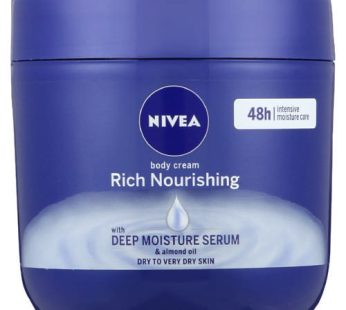 NIVEA BODY CREAM JAR RICH NOURISHING 6x400ml