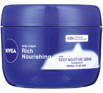 NIVEA BODY CREAM JAR – RICH NOURISHING 6x250ml