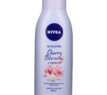 NIVEA BODY LOTION CHERRY BLOSSOM & JOJOBA OIL 6×400 Milliliters