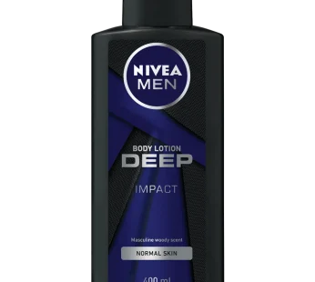 NIVEA BODY LOTION MEN DEEP IMPACT 6×400 Milliliters