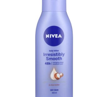 NIVEA BODY LOTION IRRESISTABLY SMOOTH 6×400 Milliliters