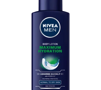 NIVEA BODY LOTION MEN MAX HYDRATION 6×400 Milliliters