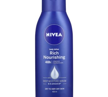 NIVEA BODY LOTION RICH NOURISHING 6×400 Milliliters