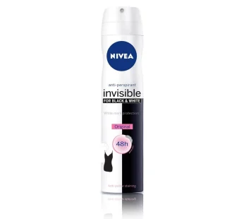 NIVEA DEODORANT – BLACK & WHITE ORIGINAL FEMALE 6x150ml