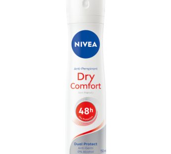 NIVEA DEODORANT – DRY COMFORT FEMALE 6x150ml