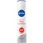 NIVEA DEODORANT - DRY COMFORT FEMALE 6x150ml
