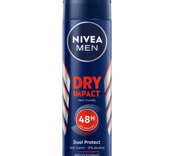 NIVEA DEODORANT – DRY IMPACT MEN 6x150ml