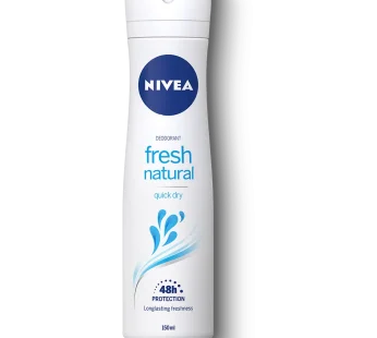 NIVEA DEODORANT – FRESH NATURAL FEMALE 6x150ml