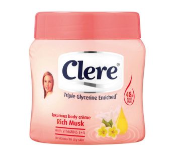 CLERE BODY CREME MUSK 6x500ml