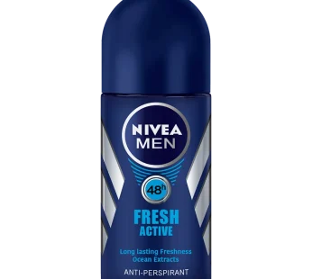 NIVEA ROLL-ON – FRESH ACTIVE MEN 6x50ml