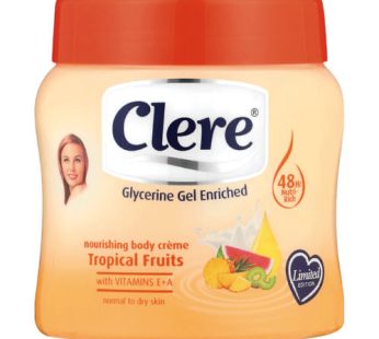 CLERE BODY CREME TROPICAL FRUIT 6x500ml