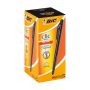 BIC CLIC BALL PENS - BLACK 60's