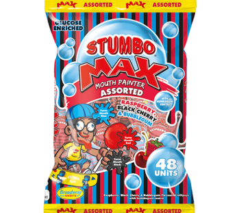 STUMBO POPS – MOUTHPAINTER ASSORTED 48’s