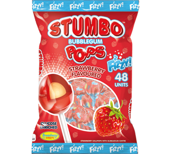 STUMBO POPS – STRAWBERRY 48’s