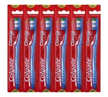 COLGATE TOOTHBRUSH CLASSIC CLEAN 6’S