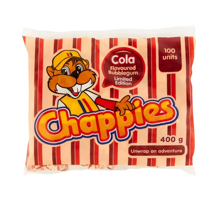 CHAPPIES BUBBLEGUM - COLA 100's