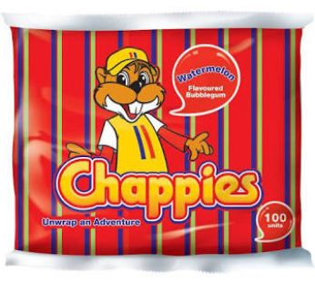 CHAPPIES BUBBLEGUM – WATERMELON 100’s