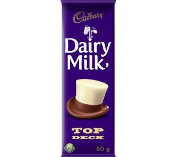 CADBURY CHOCOLATE SLABS – TOP DECK 12x80gr