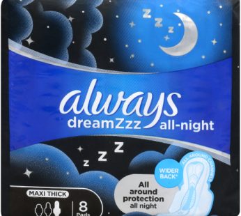 ALWAYS MAXI PADS – NIGHTS 4×8’s