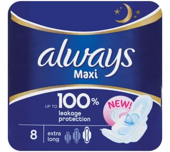 ALWAYS MAXI PADS – NORMAL PLUS 4×10’s