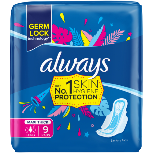 ALWAYS MAXI PADS - LONG 4x9's