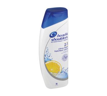 HEAD & SHOULDERS SHAMPOO 6x400ML – 2 IN 1 CITRUS