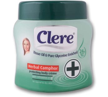 CLERE BODY CREME – HERBAL CAMPHOR 6x300ml