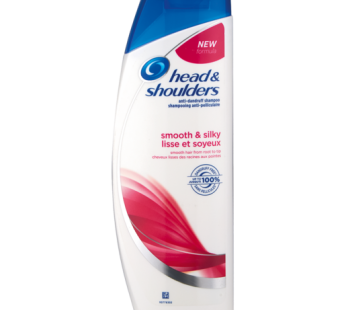 HEAD & SHOULDERS SHAMPOO 6x400ML – SMOOTH & SILKY