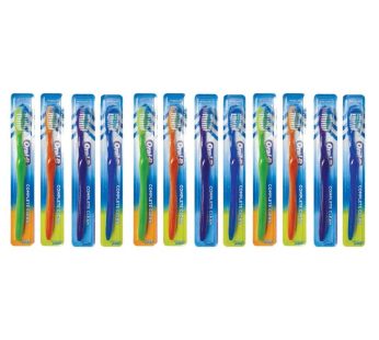 ORAL-B COMPLETE CLEAN MEDIUM TOOTHBRUSHES 12?s