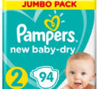 PAMPERS JUMBO PACK – MINI #2-94’s x 2