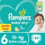 PAMPERS JUMBO PACK - X LARGE #6-44's x 2