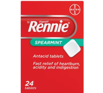 RENNIES ANTACID – SPEARMINT 12×24’s