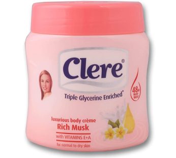 CLERE BODY CREME – MUSK 6x300ml