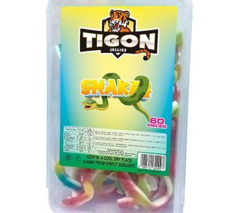 TIGON JELLIES- SNAKES ASSORTED 50’s