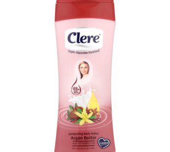 CLERE HAND & BODY LOTION ARGAN BUTTER 6x400ml