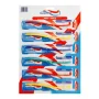AQUAFRESH TOOTHBRUSHES CARDED 6's